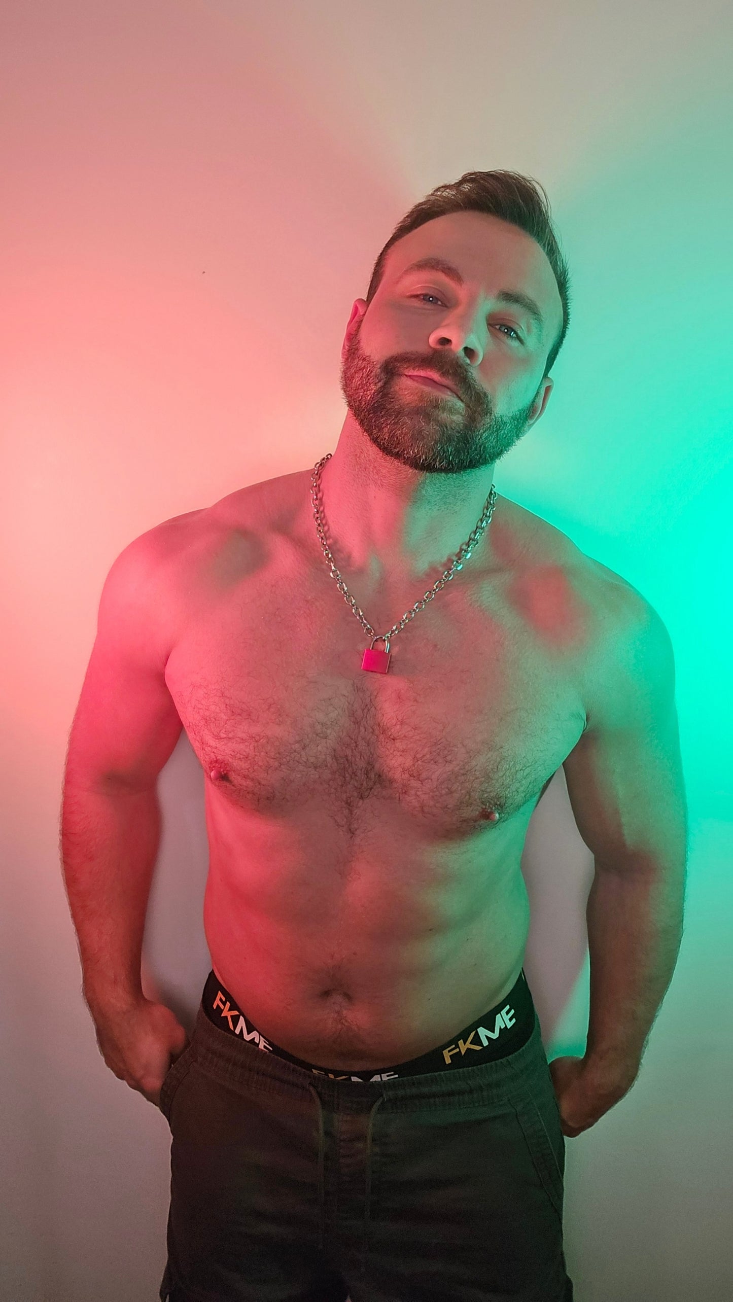Padlock Chain - Colour