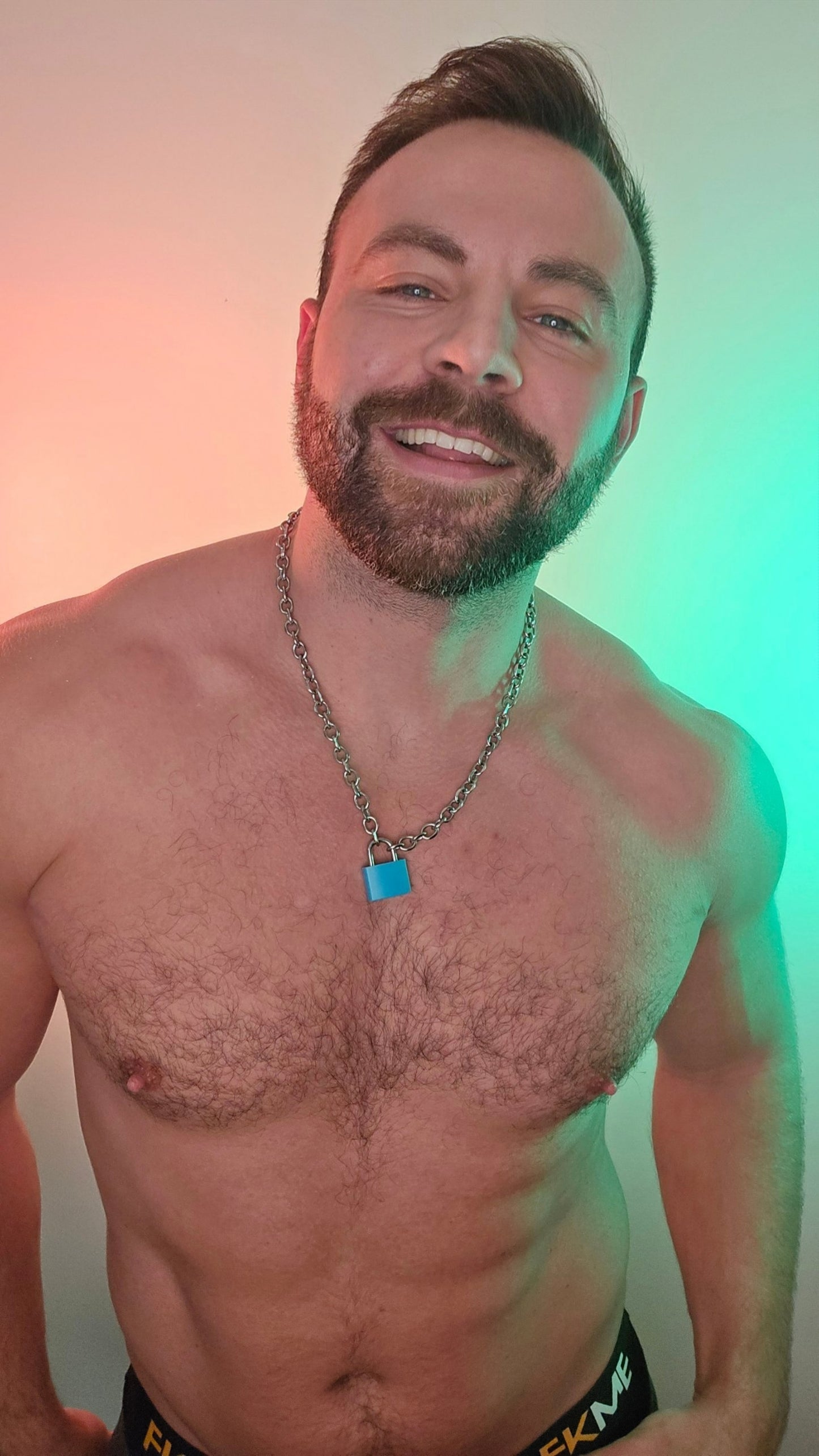 Padlock Chain - Colour