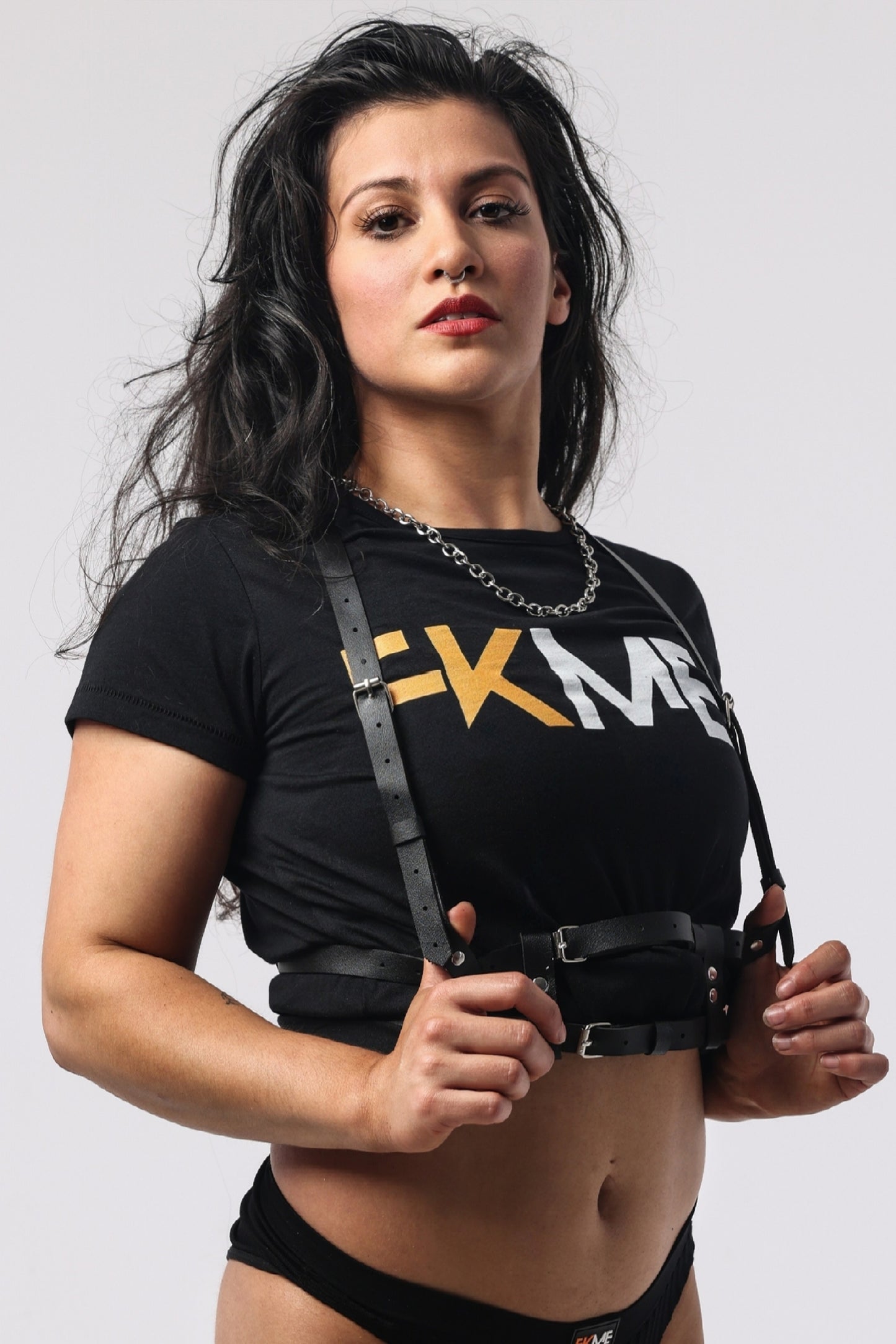 Womens crew neck T
