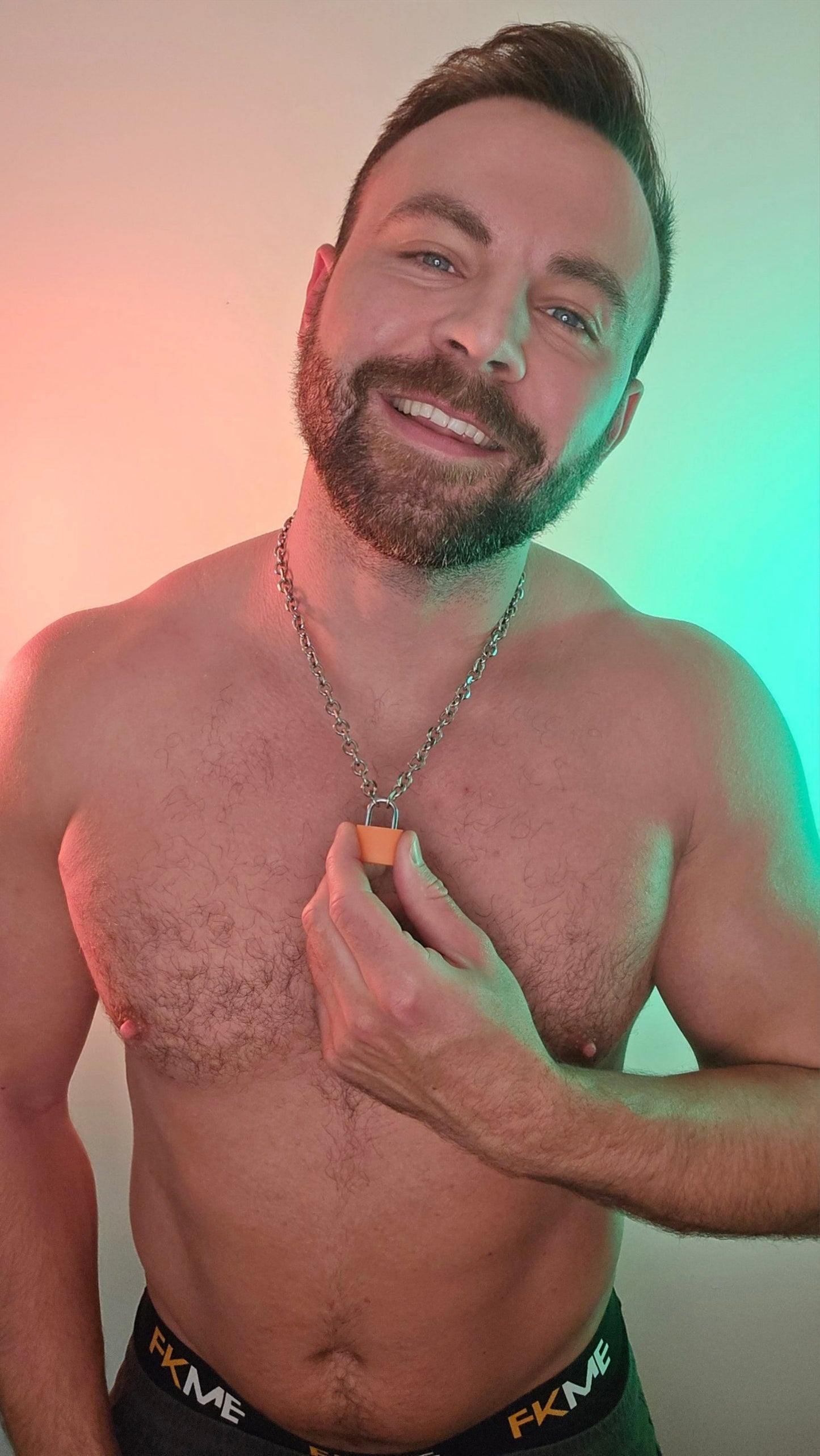 Padlock Chain - Colour