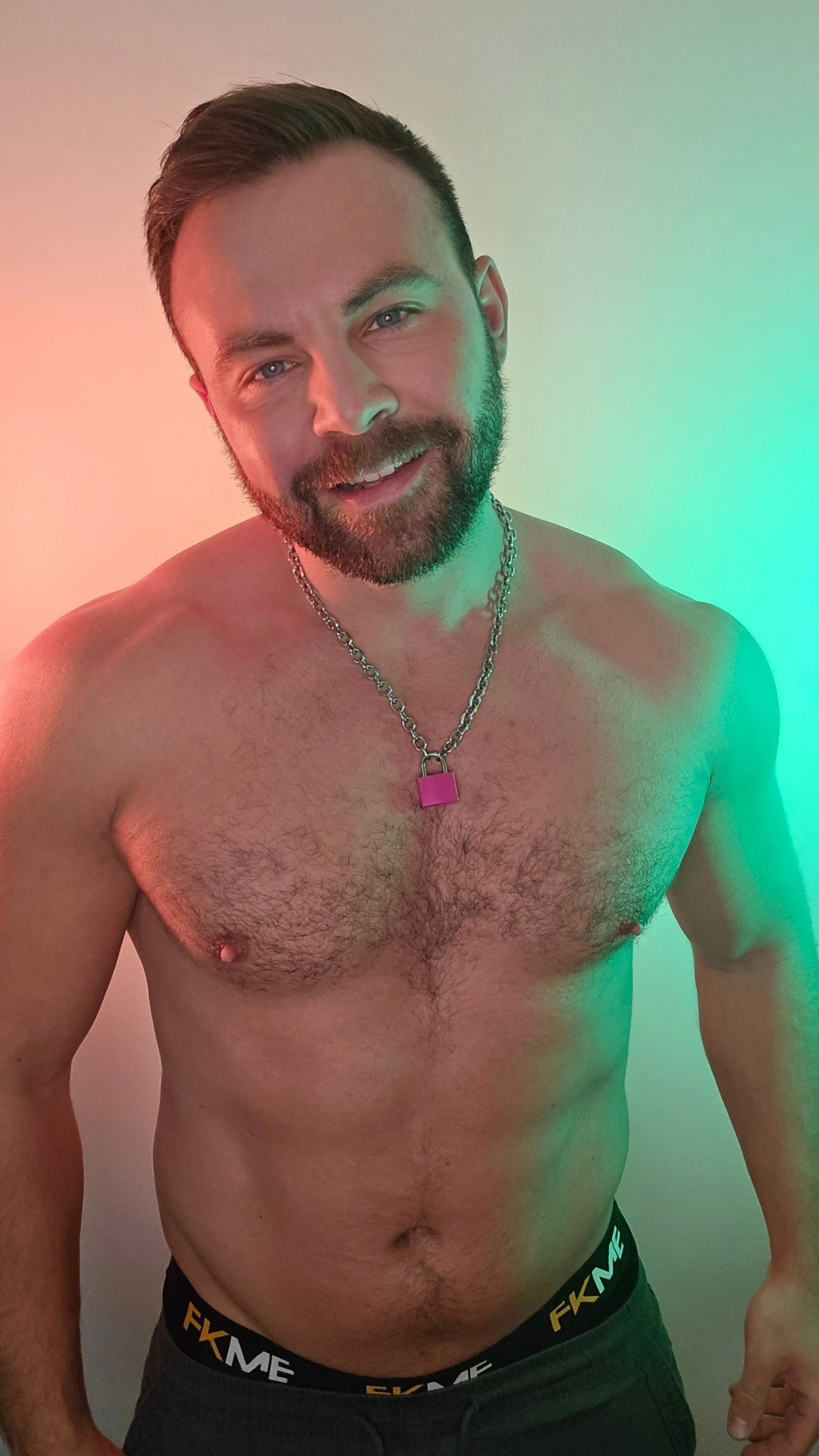 Padlock Chain - Colour