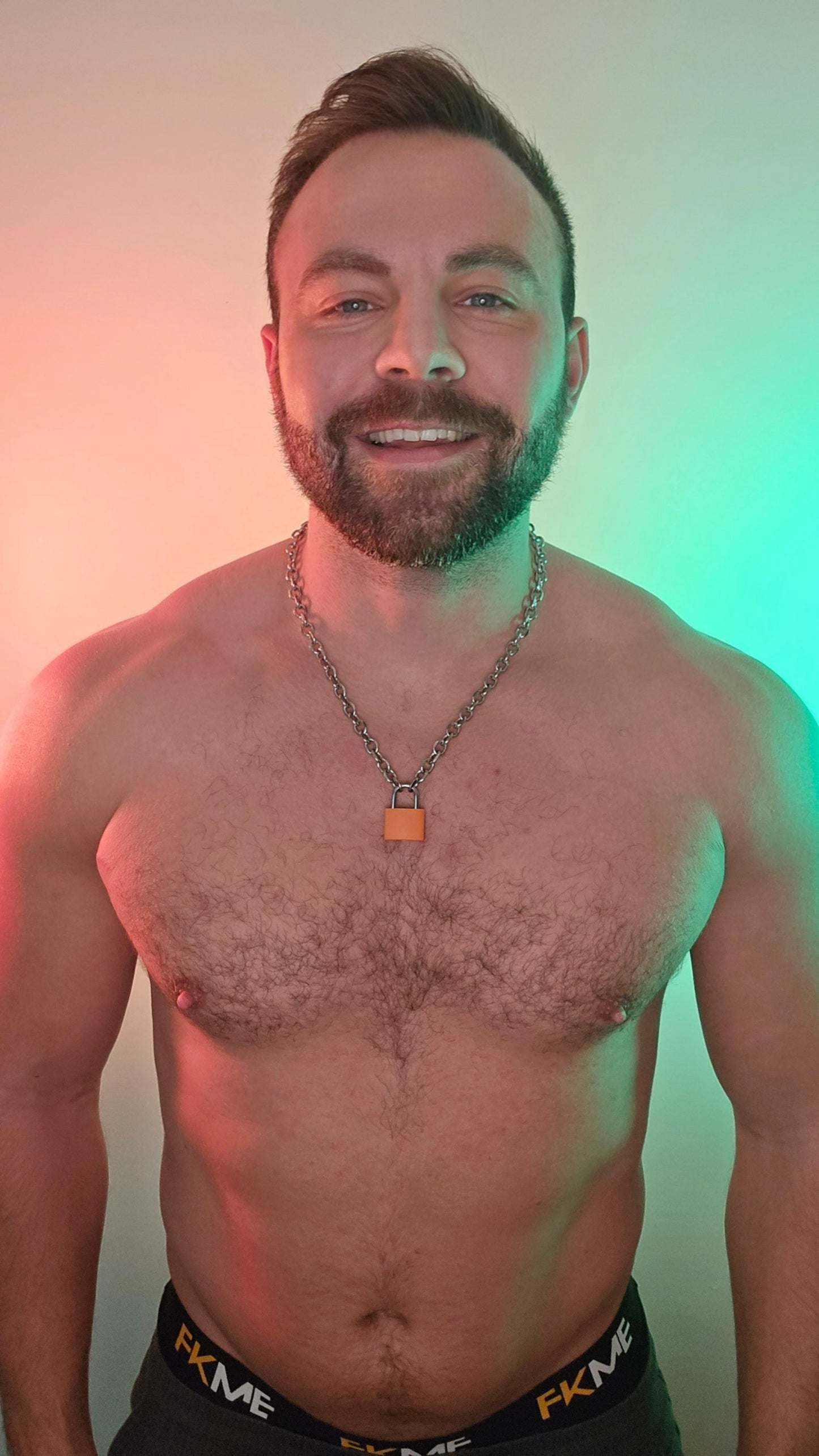 Padlock Chain - Colour