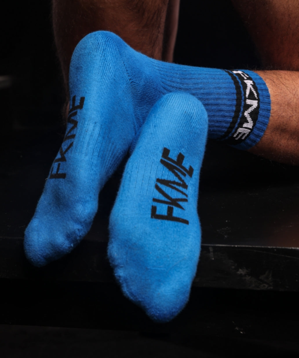 Logo Socks Blue