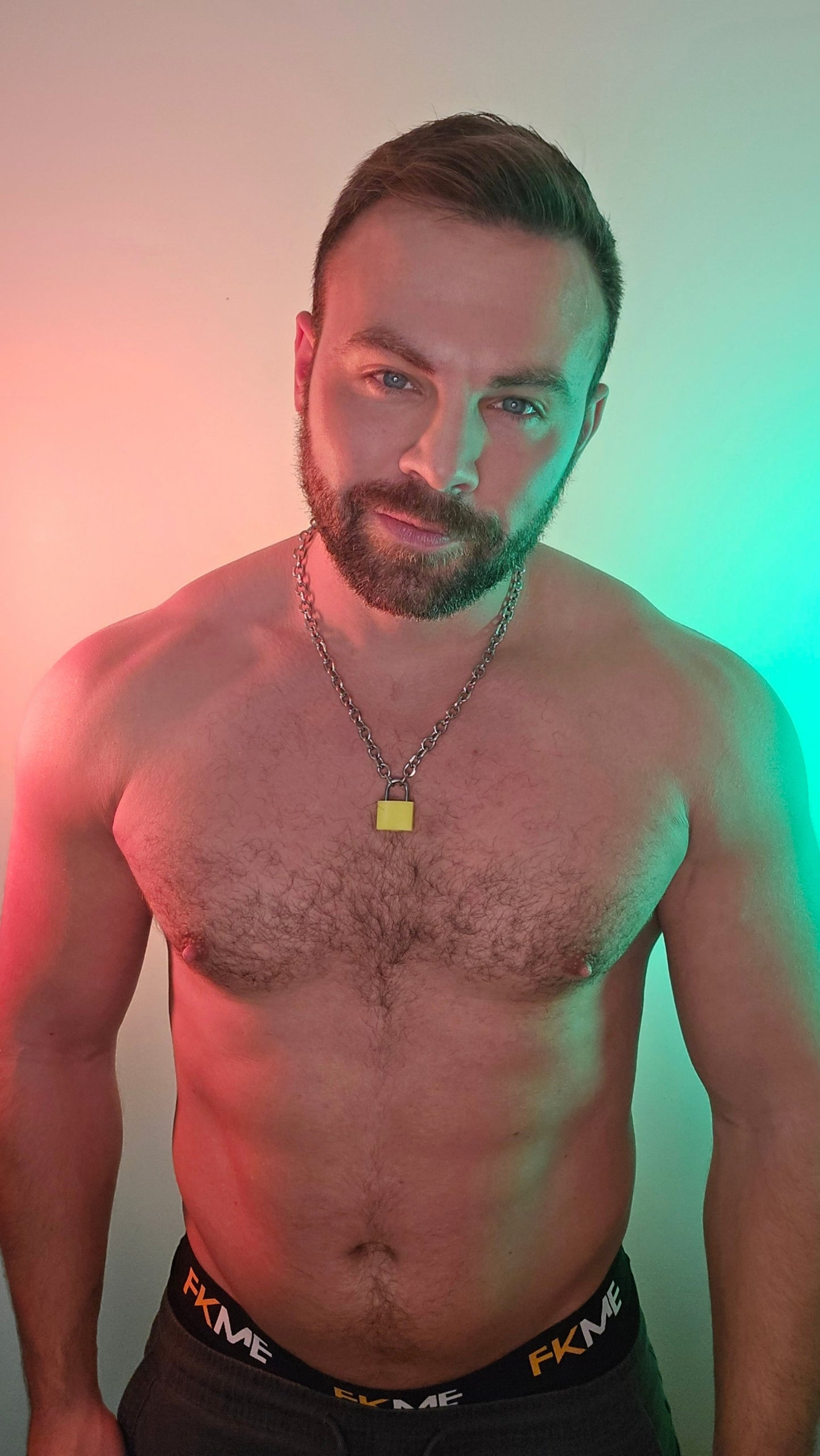 Padlock Chain - Colour