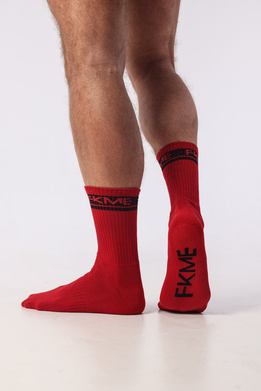 Logo Socks Red