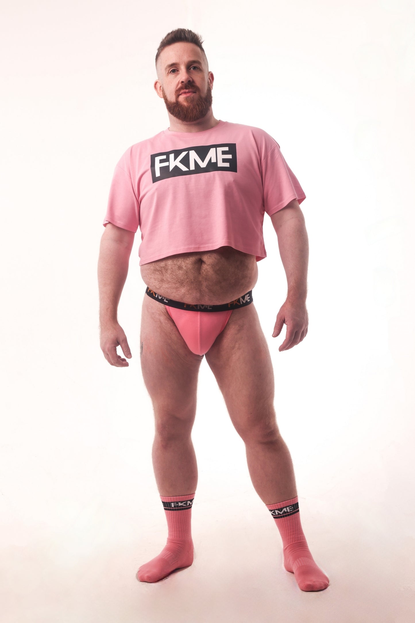 Crop Top Bubblegum Pink