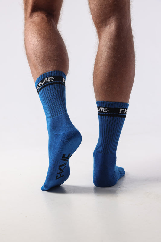 Logo Socks Blue